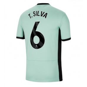 Chelsea Thiago Silva #6 Replika Tredjetrøje 2023-24 Kortærmet
